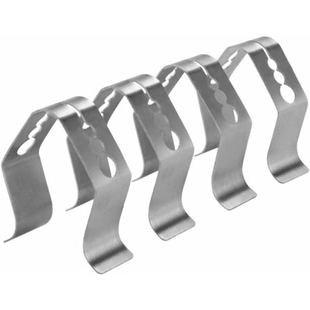 4 kpl lihamittarin pidikettä, ruostumaton teräs lämpömittari lämpötilan pidike