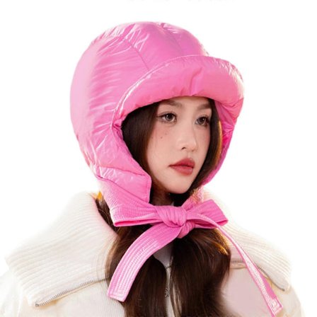 Unisex Vinter Trapper Hat Komfortabel Polstret Vinterhat Koldt Vejr Hat for Varme og Komfort