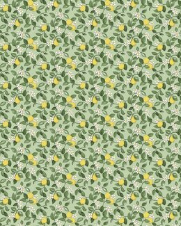 Metervara Citronlycka Grön - Kök - Arvidssons Textil