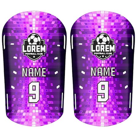 Fotballleggbeskyttere for ungdom - Komfortabelt dobbeltstroppdesign med tykk polstring for gutter og jenter