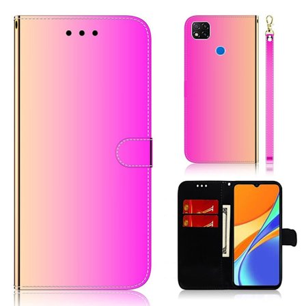 Mirror Xiaomi Redmi 9C fodral - Rosa