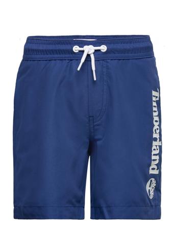 Swim Shorts Badeshorts Blå Timberland*Betinget Tilbud