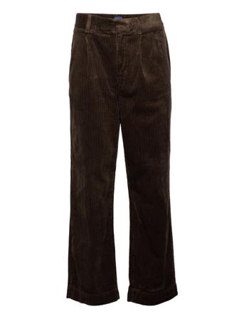 D2. Wide Volume Cord Pants Chinos Bukser Brun GANT
