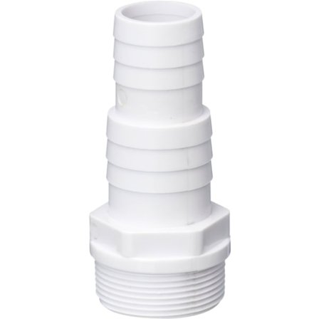 "Slangetilslutning til pool, hvid, 1 1/2"" Ø32/Ø38"