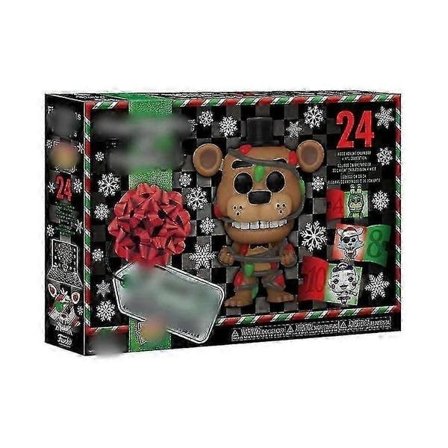 Five Nights at Freddy's FNAF Adventskalender med 24 Mystery Minifigure Blind Boxes