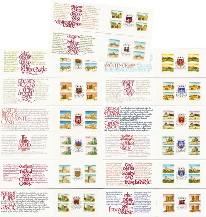 Portugal - 14 hæfter - Postfrisk