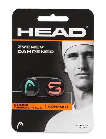 Zverev Dampener 2 Pcs Pack Black Head