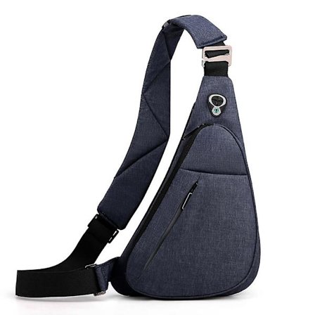 Ryggsekk med en skulder diagonal veske vanntett reise ryggsekk