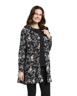 Lang skjorte Sort - 44 - Åshild