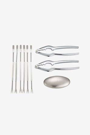 Dorre - Äyriäissetti Skagen - Hopea - Aterimet - - Homeroom