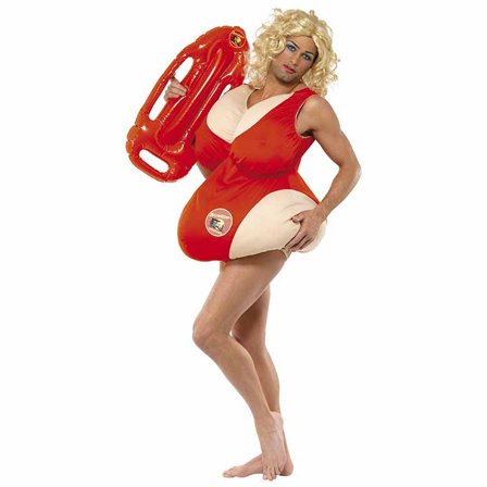 Baywatch Fyllig Maskeraddräkt - Onesize - Partyninja.se