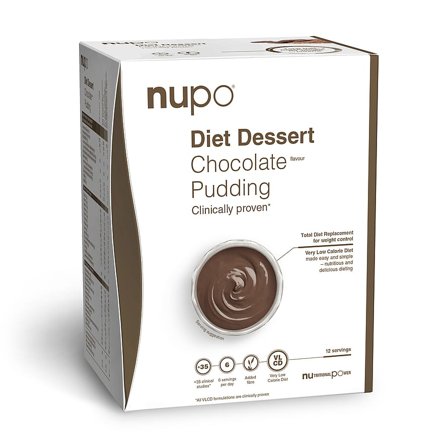 Nupo Diet Chocolate Pudding 12 port., Sport & Velvære, Vægtkontrol, Kost- Og Måltidserstatning