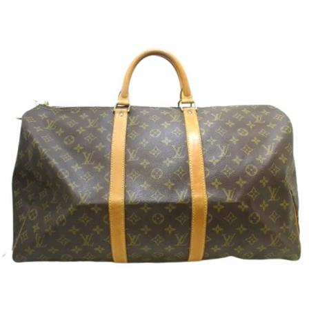 Louis Vuitton Vintage, Pre-owned Keepall Bag Bruin, Dames, Maat:ONE Size