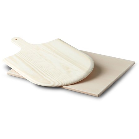 Funktion Pizzasten med spade 38x35,5 cm. - Natur | KitchenOne