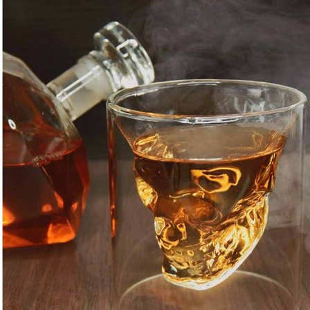 Shotsglas Dödskalle