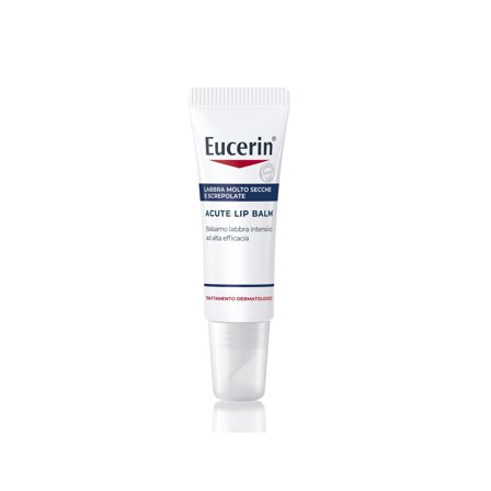 Eucerin Acute Lip Balm 10ml - Sollievo Intenso per Labbra Secche