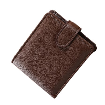 Mænds PU-pung - slankt og rummeligt design