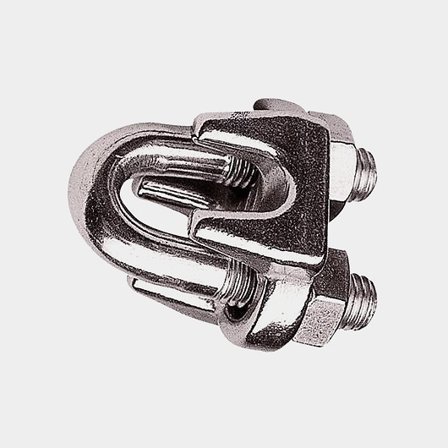 Vajerlås rostfritt 13mm 2pack