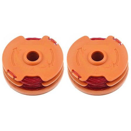 2 stycken trimmertrådsspolar för Worx gräsklipparspolar WA0007