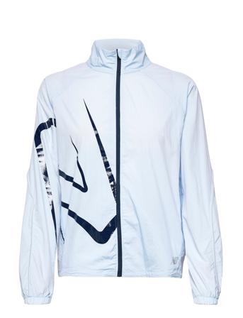 Printed Impact Run Light Pack Jacket Outerwear Sport Jackets New Balance