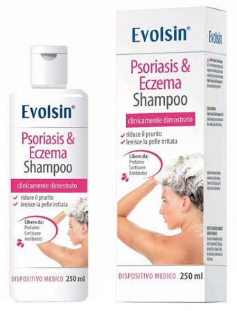 Evolsin Shampoo Eczema Psoriasi 250ml