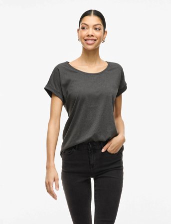 Vila Vidreamers New Pure T-Shirt-Noos - Grey - XL