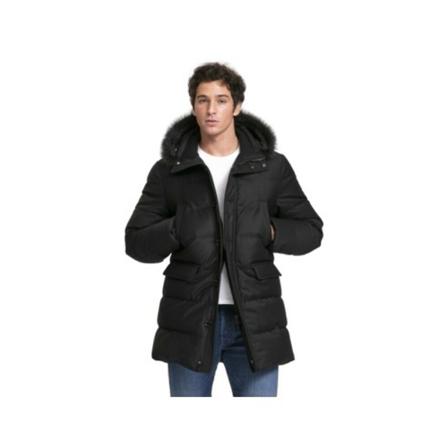 Moorer, Parkas Czarny, Mężczyzna, Rozmiar: XL