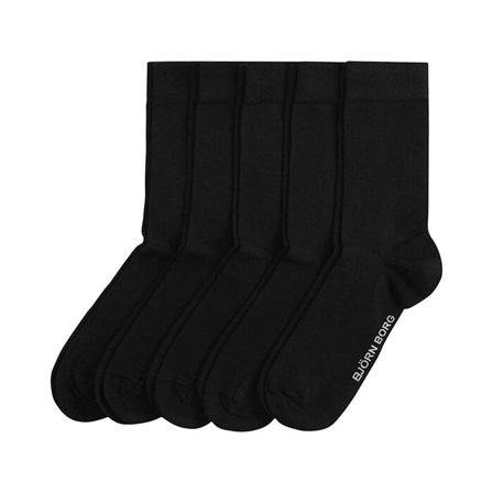 Björn Borg Essential Strumpor Svart 41-45 5 pack