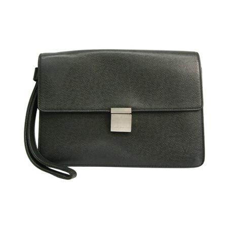Louis Vuitton Vintage Pre-owned Selenga Sort, Herre Vintage Tasker, Størrelse: ONE Size