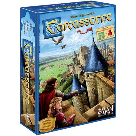 Carcassonne-lautapeli Perhepeli Lautapeli Laajenna lautapeli 2-5 pelaajalle