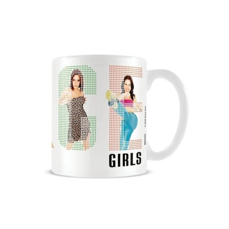 Spice Girls Pixels Mug En Storlek Vit/Svart