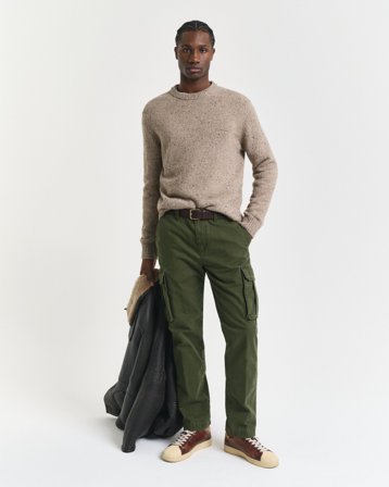 GANT Herren Regular Fit Cargohose aus Baumwolltwill (31/34)