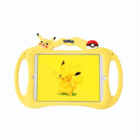 Fodral för iPad mini4/5 Regnbågshandtag Surfplatta Gul Elektrisk Mus Tecknad Melodi Silikon