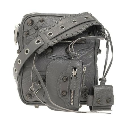 Balenciaga Messenger Väska grå, Herr Axelväskor, Herr, Storlek: ONE SIZE