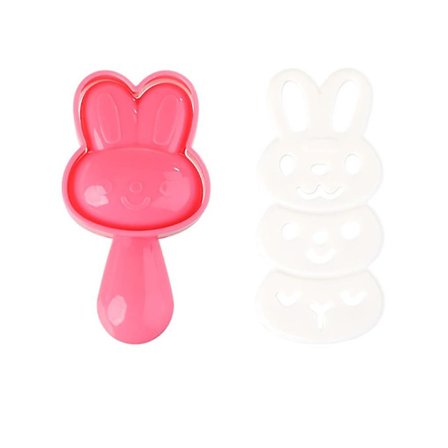 DIY Kaninformet Sushi-form i Matkvalitets PP-materiale