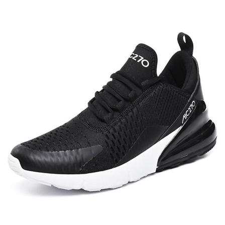 Sommar Kvinna Sport Sneakers Skor G38-black white 5.5