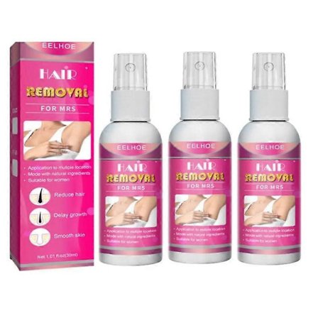 50 ml Hårfjerningsspray Permanent Hæmmer Armhuler Ben Arme Smertefri Skæg Bikini Intim Ansigts Hårfjerning til Kvinder
