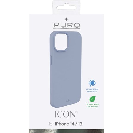 iPhone 13/14 Icon Cover, Light Blue