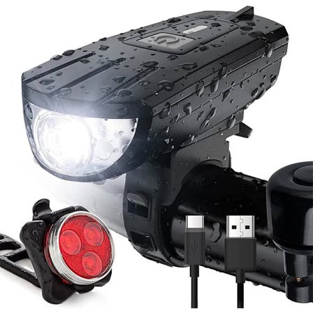 Højintensive cykellygter for og bag