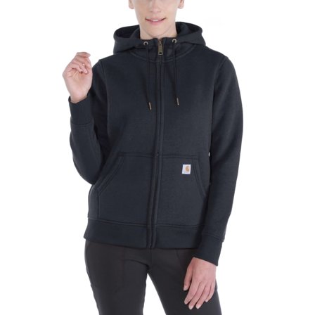 Carhartt Women's Clarksburg Full Zip Hoodie Women long-sleeved sweaters Black XS