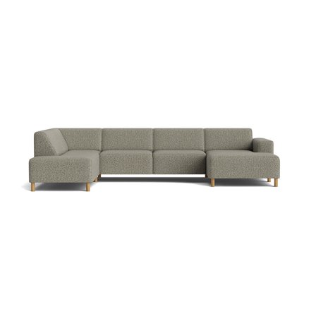 Seam U-Form Sofa, rechts