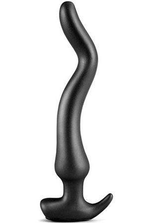 Wolf Khopesh Black Silicone Anal Dildo L 39,5cm Anaalidildo