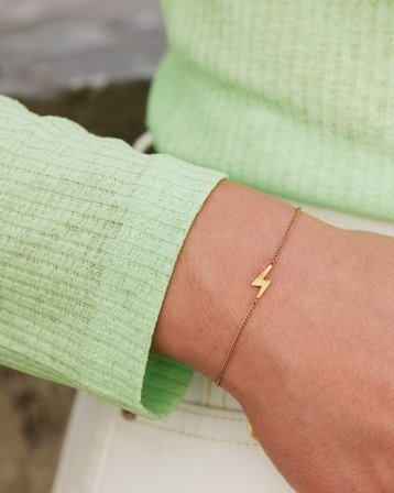 Edblad Lightning Bracelet Gold Kultainen Korut Tytöt - Kids Brand Store