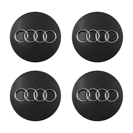 Navkapslar för AUDI 60mm 4-pack