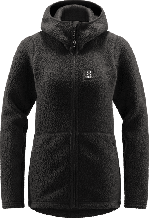 Haglöfs Pile Hood Women Women Mid layer tops Black XL