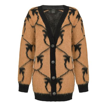 Pinko Cardigans brun, Dam Koftor, Dam, Storlek: M