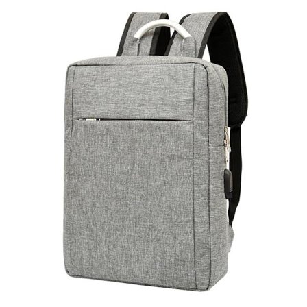 Resväska för bärbar dator, affärsslimmad slitstark ryggsäck för bärbara datorer med USB-laddningsport, vattentålig väska presenter 16 tum bärbar dator