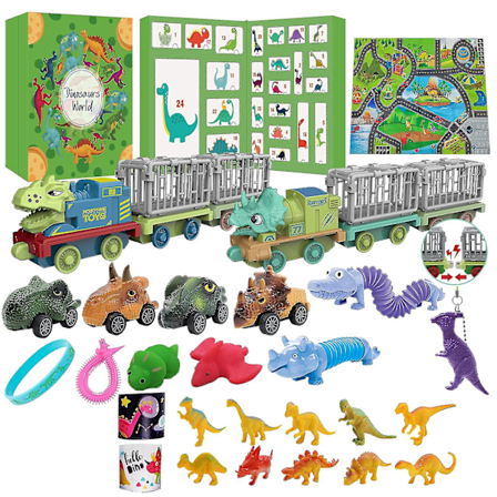 Joulukalenteri Dinosaurukset - Lasten Joululahja Pojille 24 P iv n J nnityst - yujia[HK]