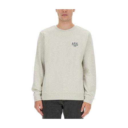 A.p.c., Rider Sweatshirt Beżowy, Mężczyzna, Rozmiar: M