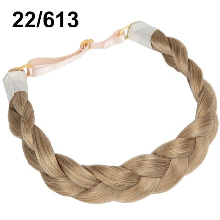 Syntetisk Pandebånd 3 Tråde Fletninger Hår 22/613 22/613 22/613